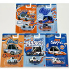 2025 Hot Wheels Gulf Tooned Complete 5 Car Set From Lot Of Listed Options - New