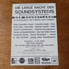 Vintage Berlin Flyer 1997 - Die Lange Nacht Der Soundsystems Tempodrom Reggae