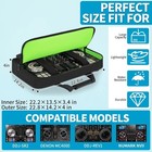 Padded Dj Controller Travel Case For Xdj-rx2 Rx3 Prime 4 Mcx8000 Mixtrack Pro 3