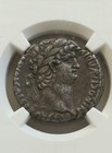 Roman Nero   Claudius Ar Tetradrachm Ngc Ch Vf Ancient Silver Coin