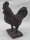 Stock Farm Cast Iron Barn Animals Sheep Cow Rooster Heavy Rustic Country