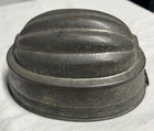 Antique Tin Food Mold 6  X 4 1 4   Melon Shape