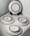 Set Of 4 Vintage Hand Painted S  rospatak Plates Hungary Good Used Condit  6-3 4   