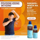 Betadine Povidone-iodine Skin Cleanser 15  Solution Daily Hygiene Wash 120 Ml