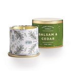  Noble Holiday Collection Demi Vanity Tin Candle  Classic 3 Oz  Balsam   Cedar