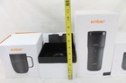 Ember Temperature Control Mug 2 Lot 3 Mugs Extras Black Used Boxes Parts Only Zz