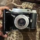 Vintage Kodak Tourist Ii 2 Folding Film Camera   Strap