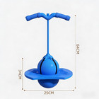 Bouncing Ball Frog Hop Long Height Exercise Equipment Balance Training Toys Uk