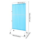 Privacy Divider Curtain Hospital Clinic Cubicle 35  X 70  Medical Privacy Screen