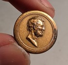 Lincoln And Grant Us Mint Medal Bronze Very Nice Civil War Us Token Coin