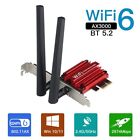 Pcie Intel Wifi Card Bluetooth 5 2 Desktop Pcie 1x Wifi Network Wireless Adapter
