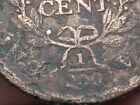 1804 Draped Bust Half Cent- Plain 4  No Stems  Stemless- Fine Reverse Details