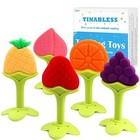 Teething Toys  5 Pack  -  Infant Teething Keys Set  Bpa-free  Natural 5 Packs