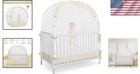 Infant Crib Safety Tent - Mosquito Net And Sturdy Canopy For Peaceful Sleep