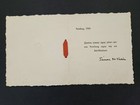 1943 Vintage   amon De Valera Ireland President Christmas Card Irish