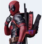 Marvel Deadpool Cosplay School Bag Men Travel Large Capacity Backpack Laptop Bag