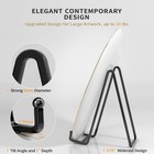 3 Pack 8 Inch Large Plate Stands For Display - Metal Square Wire Plate Holder 