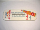 Vintage Original Tru Ade Metal Beverage Soda Sign Thermometer   