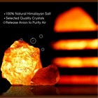 Himalayan Salt Lamp Rock Natural Crystal Pink Small Ionic Stone Night Light Spa