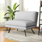 Convertible Futon Sofa Bed 4 In 1 Multi-function Modern Mini Single Floor Sle   