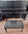 Yamaha Upright Piano U1 R3551268 Great Working Condition   Ebony Black