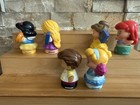    6x Fisher Price Little People Disney Princess Ariel Snow White Cinderella Belle