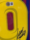 Luis Suarez Signed Jersey Framed W  Beckett Bas Coa Fc Barcelona Blue Auto
