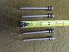 4 - Vintage Cannon Ball Top Finial Door Hinge Pins 3 5 8  By 3    X 17 64 