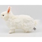 Hansa Snow Rabbit Plush Animal Collectible