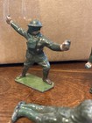 Vintage Toy Soldier Britains England Infantry War Army Model Lot