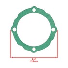 Caltric Clutch Cover Gaskets For Honda Crf50f 2004 - 2023   Crf70fa 2004 - 2012