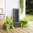Teamson Home Demeter 29 Inch Outdoor Water Fountain With Led Lights