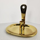 Vintage Colonial Williamsburg Brass Candle Stick Holder Virginia Metal Crafters