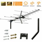 Five Star Yagi Hd Tv Antenna Outdoor Antenna Vhf Uhf Tv Mounting Pole 40ft Cable