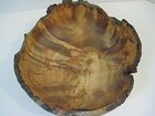 Burl Maple Wood Bowl 9 1 2  Wide Measuring From Top