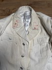 Two White Stripped Uniform Tunics