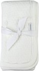 Honestbaby 3-pack Matelasse Premium Burp Cloths Soft One Size  White 