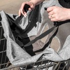 Boppy Compact Antibacterial Shopping Cart Cover - Gray Heathered
