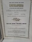 1941 Hide And Leather And Shoes Encyclopedia Of The Shoe And Leather Industry Hc