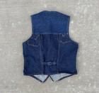 Vintage 70s Levis Fresh Produce Denim Vest Rare True Vintage 1970s Size Medium