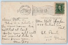 Iowa City Iowa Ia Postcard Rppc Photo Victorian House View 1908 Posted Antique