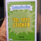 Topps 2019 Garbage Pail Kids  90s Toys Sticker Mad Bill Gold Parallel 5b Of 18