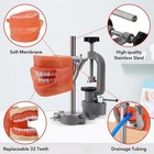 Kilgore Nissin 200 Type Dental Typodont Model 32pc Removable Teeth Mounting Pole