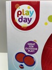 Play Day Toss   Catch Game 3   piece Set Outdoor Kids Toy Ball   Discs New