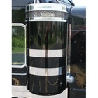 2 5 Inch Stainless Steel Air Cleaner Straps By Csm For Peterbilt