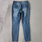 D  Jeans Womens Size 8 Skinny Leg  Blue Denim Pants Bottoms Casual