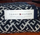  2  Tommy Hilfiger 100  Cotton Bath Towels 30 x54  Navy White
