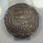 1474-1504 Silver Cob Real Pcgs Vf35 Ferdinand And Isabella Circulated  j455