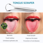 2-pack Tongue Scraper  100  Useful Surgical Stainless Steel Tongue Cleaner For B