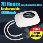 Air Pump Rechargeable Aerator Oxygen Pump Portable Usb Air Bubbler For Fish Tank